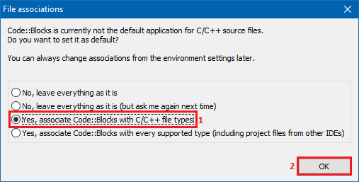 Install and configure CodeBlocks with C compiler - EngineersGram